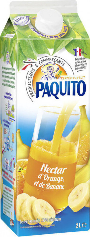 Paquito - Nectar orange/banane