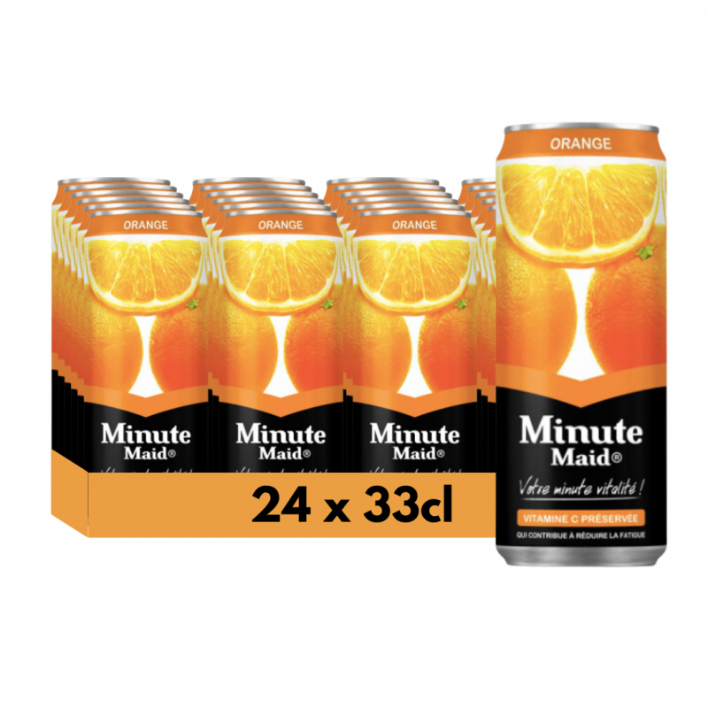 Minute Maid - Jus d'orange à base de concentré 24x33cl