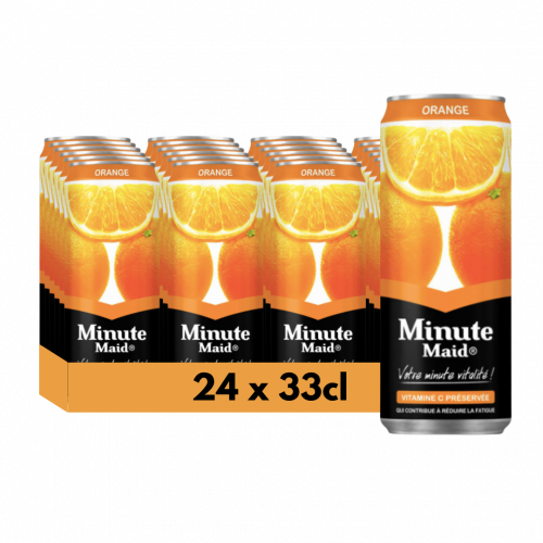 Minute Maid - Jus d'orange à base de concentré 24x33cl