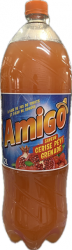 Amigo - Soda cerise/grenade 2L