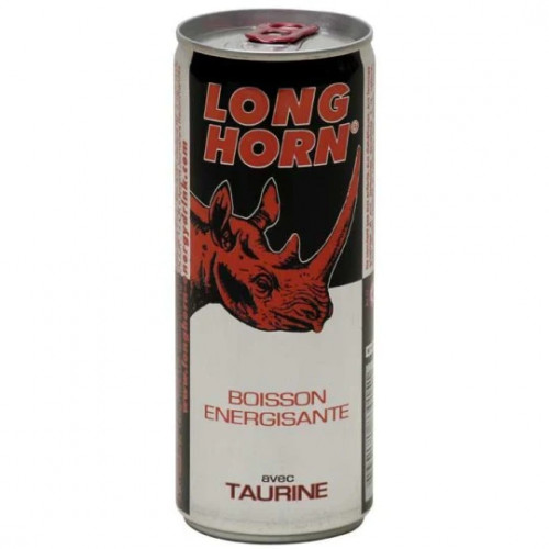 Long Horn - Boisson énergisante avec Taurine 50Cl