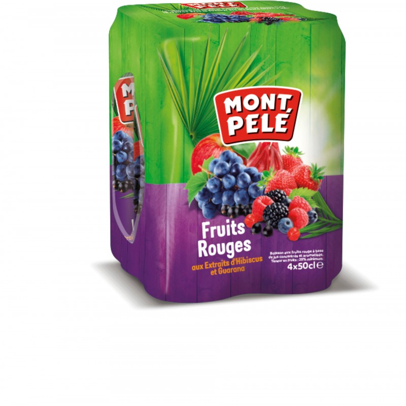 Mont Pelé - Boisson aux fruits rouges