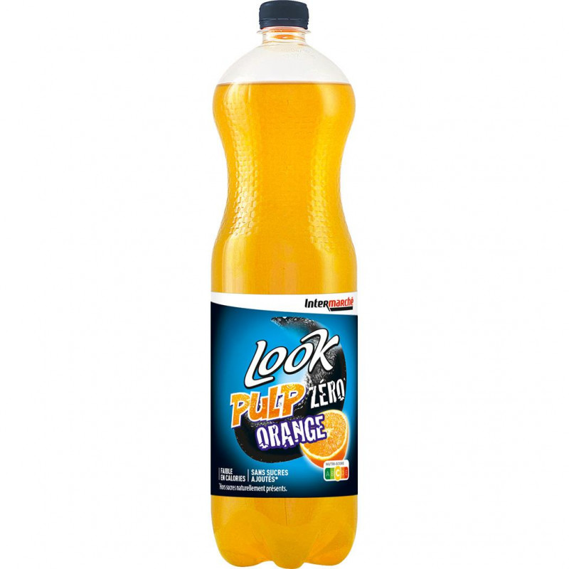 Look - Soda à l'orange pulpe zéro 1,5L