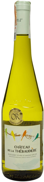 Château de la Thébaudière - Muscadet sèvre  AOP - Blanc