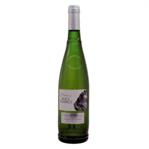 Rocs Blancs - Picpoul de Pinet AOP 2022, vin blanc
