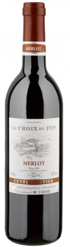 La croix du pin - Merlot IGP 2023, vin rouge