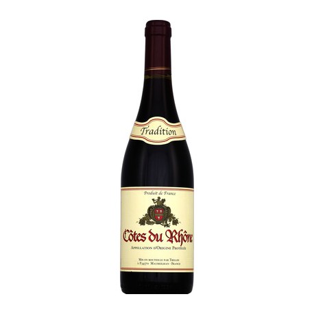 Côtes du Rhône Tradition AOP, vin rouge