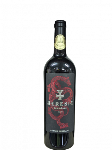 Hérésie - AOP Corbières 2020, vin rouge