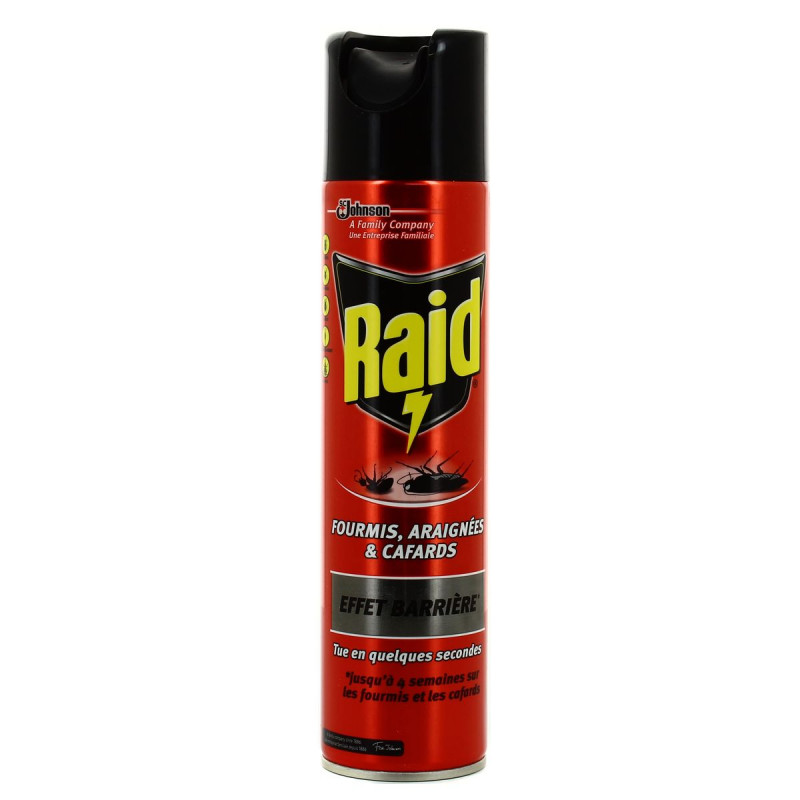 Raid - Spray contre les fourmis, cafards et araignées