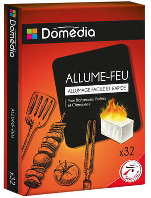 Domedia - Cubes allume-feu - 123 Click