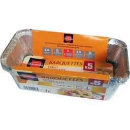 Domédia - Barquettes aluminium 1L
