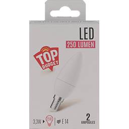 Top Budget - Ampoule LED 250 Lumen 25W E14