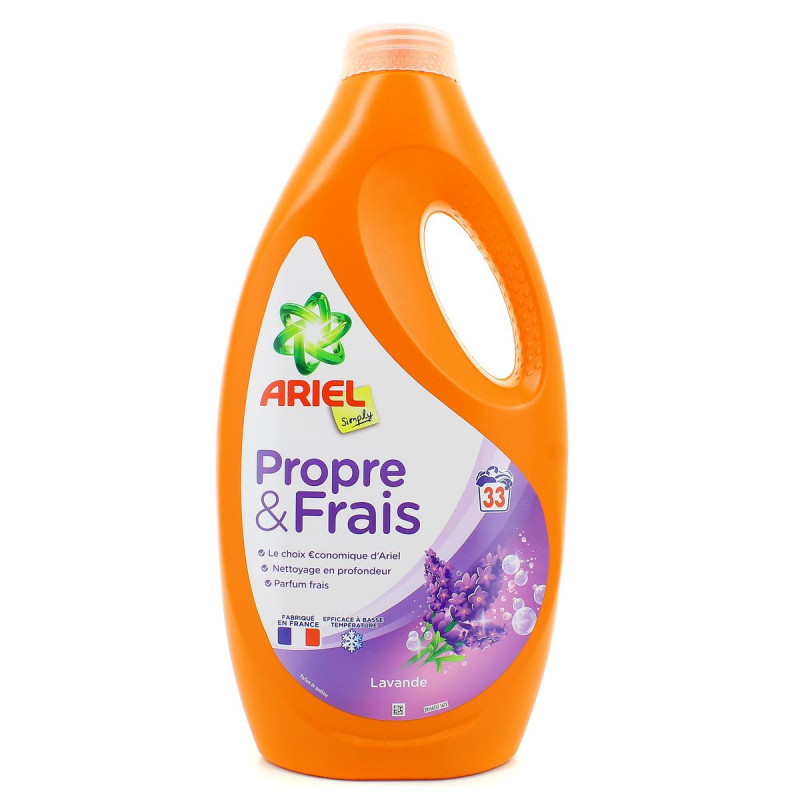 Ariel - Lessive liquide simply parfum lavande