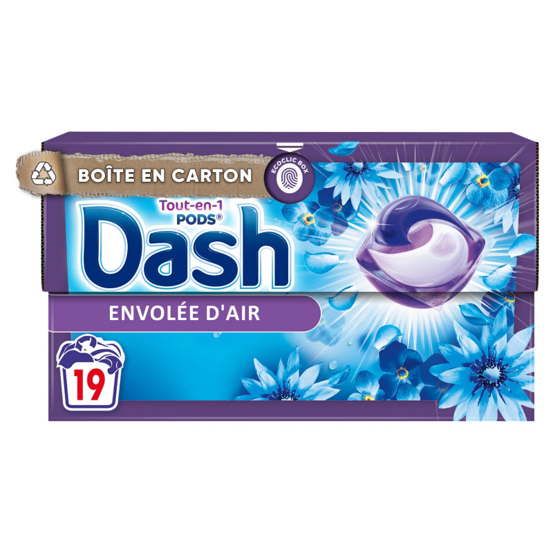 Dash - Pods de lessive Envolée d'Air