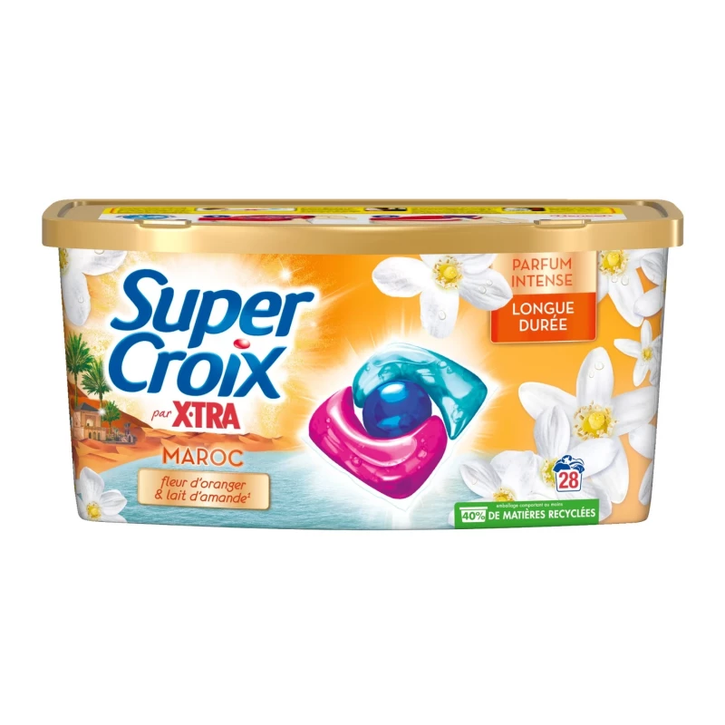 Super Croix - Capsules Fleurs d'oranger & Lait d'amande X28