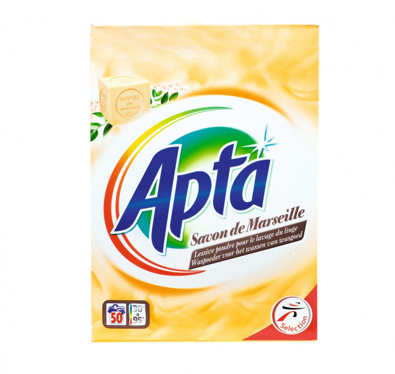 Apta - Lessive en poudre savon de Marseille 50D