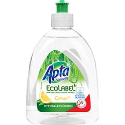 Apta - Liquide vaisselle Ecolabel citron