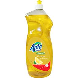 Apta - Liquide vaisselle dégraissant Original vinaigre et citron
