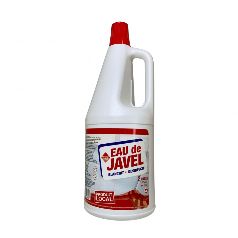 Leader Price - Javel nettoyante azur 2L