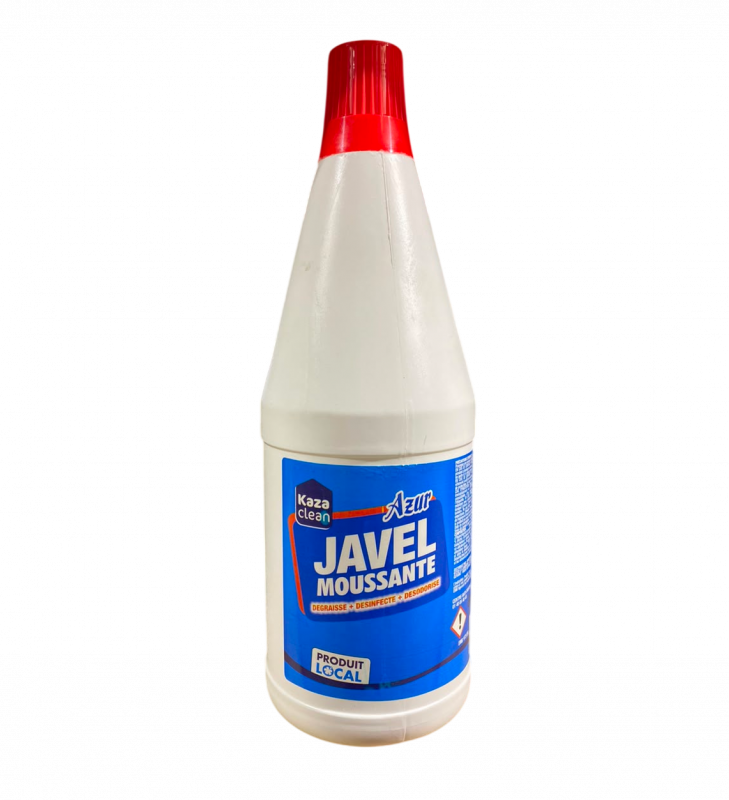 Kaza Clean - Javel moussante azur 1L