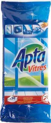 Apta - Lingettes pour vitres