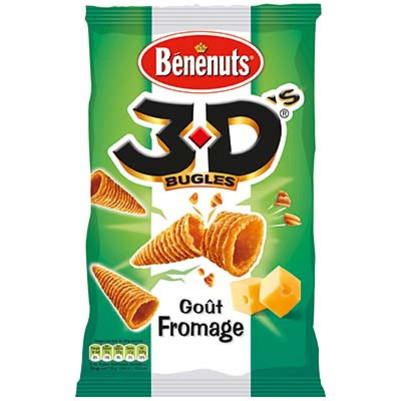 Benenuts - Snack 3D'S goût fromage