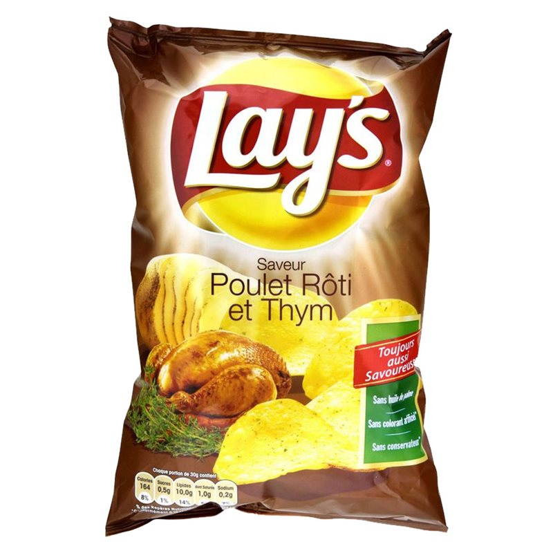 Lay's - Chips au poulet et thym