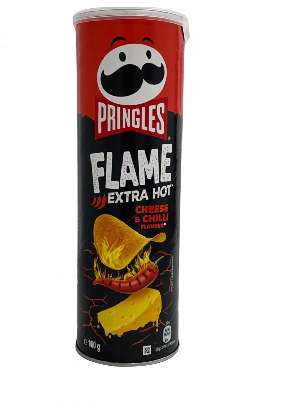 Pringles - Flame extra hot Cheese & Chili