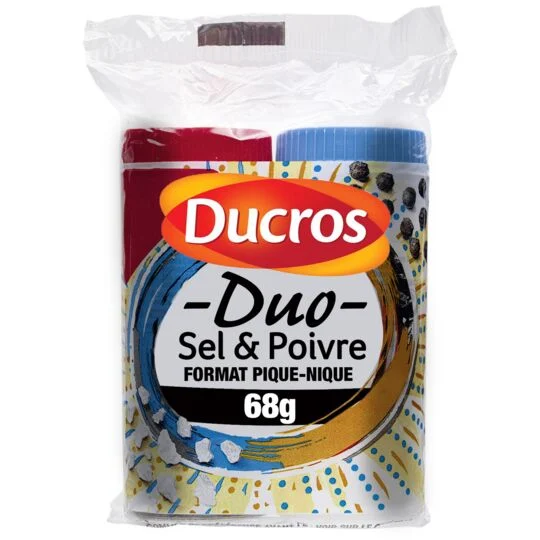 Ducros - Duo sel & poivre format pique-nique