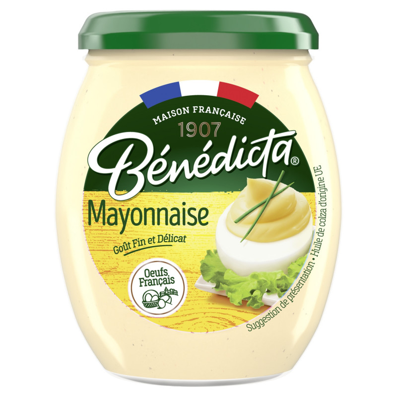 Bénédicta - Sauce mayonnaise nature  255g
