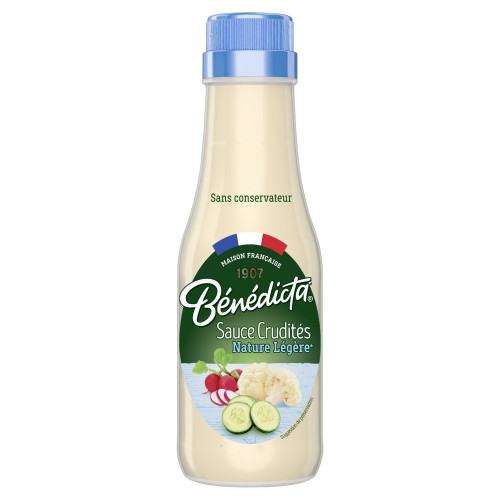 Bénédicta - Sauce crudités nature légère 295g