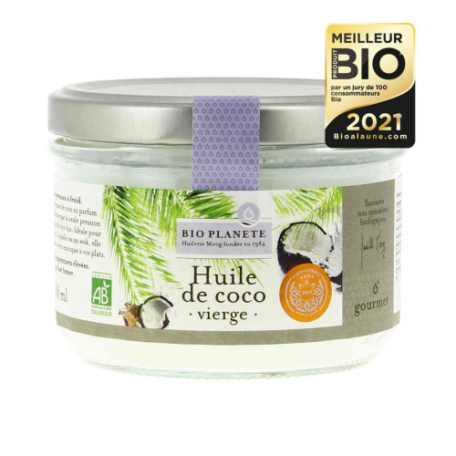 Bio Planète - Huile de Coco vierge 200ml Bio