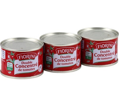 Fiorini - Double concentré de tomates x3