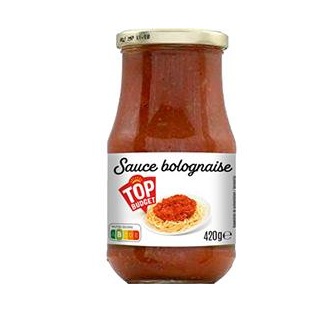 Top Budget - Sauce bolognaise 420g