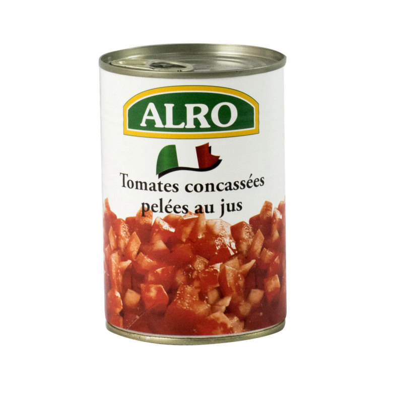 Alro - Tomates concassées pelées au jus