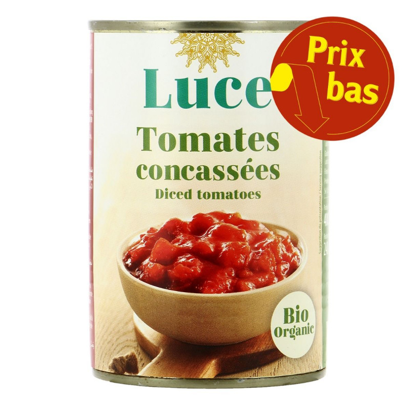 Luce - Tomates concassées Bio