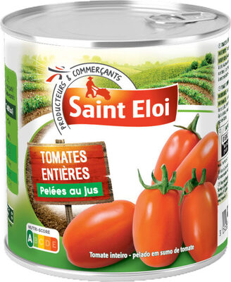 Saint Eloi - Tomates entières pelées au jus