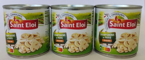Saint Eloi - Champignons de Paris émincés