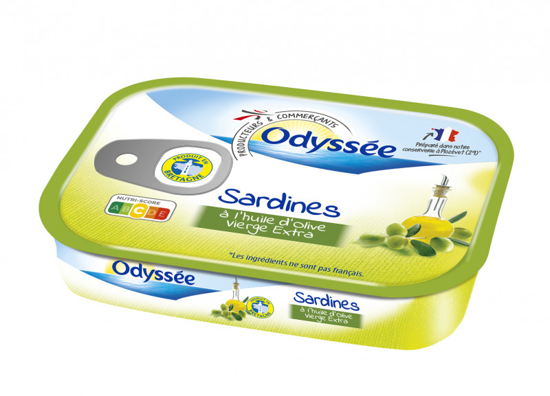 Odyssée - Sardines à l'huile d'olive