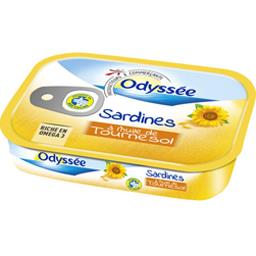 Odyssée - Sardines à l'huile de Tournesol