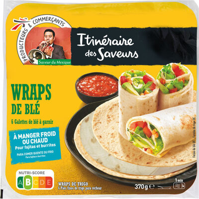 Itinéraire des Saveurs - Wraps de blé x6