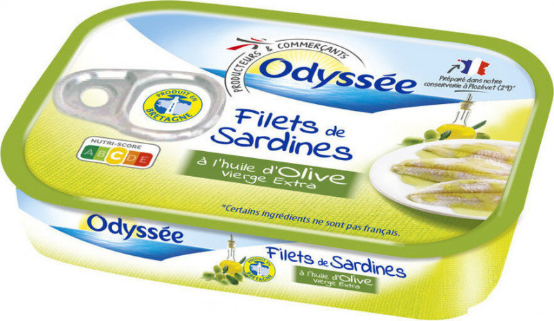 Odyssée -  Filets de sardines à huile d'olive