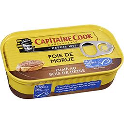 Capitaine Cook - Foie de morue fumé au bois de hêtre