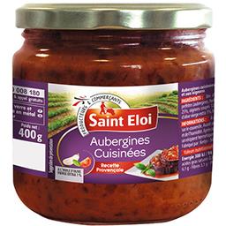 Saint Eloi - Aubergines cuisinées recette provençale