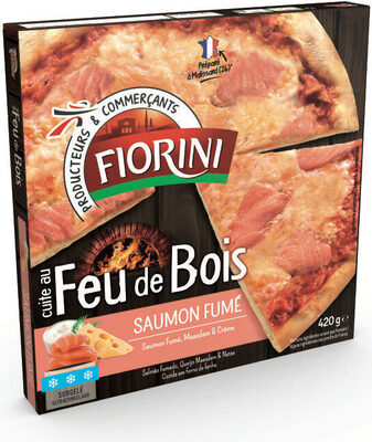 Fiorini - Pizza saumon cuite au feu de bois