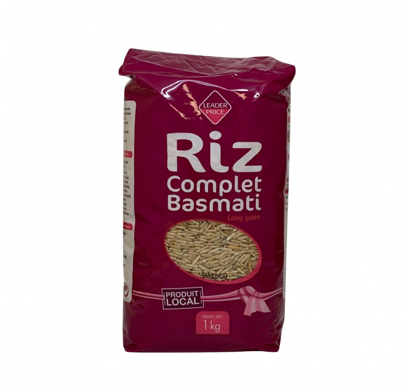 Riz long complet basmati 1Kg