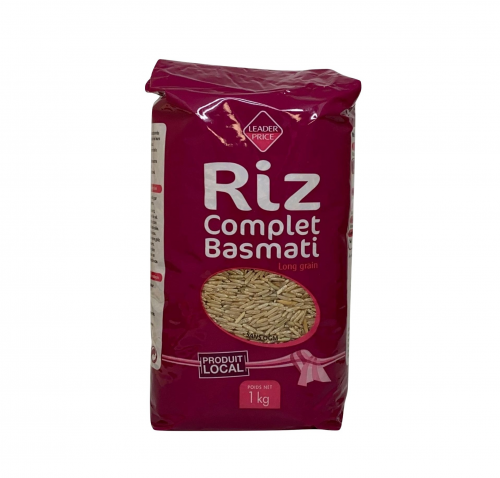 Riz long complet basmati 1Kg