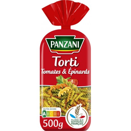 Panzani - Pâte légume torti 500g