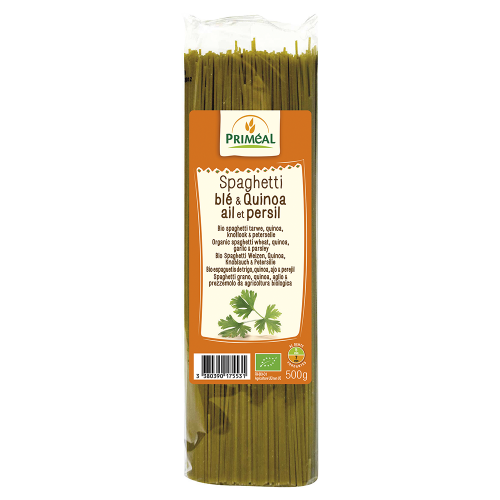 Priméal - Spaghetti quinoa, ail & persil Bio
