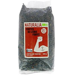 Naturalia - Lentilles vertes Bio